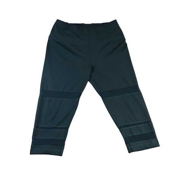 RBX Leggings Womens Large Green Casual Yoga Gym Workout‎ Running Straight Leg - Picture 1 of 8